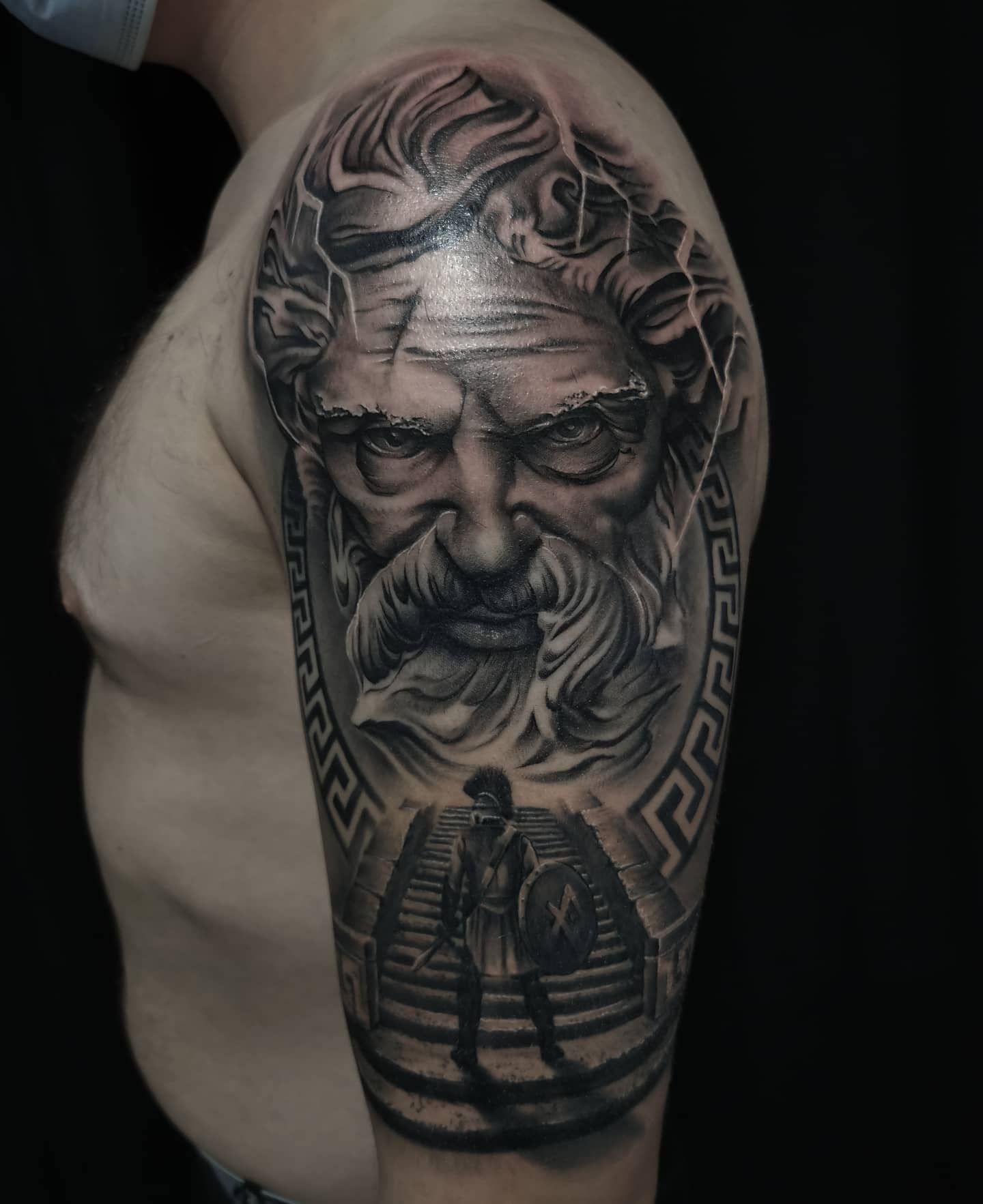 Tatouage réalisme portrait - My Heart Tattoo Studio, La Londe-les-Maures
